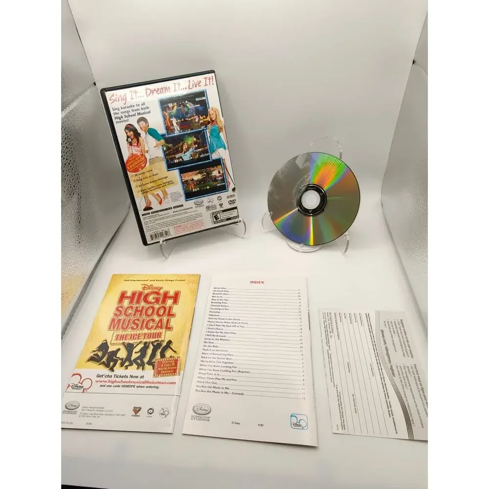 High School Musical Sing It PS2 CIB Complete w/ Manual